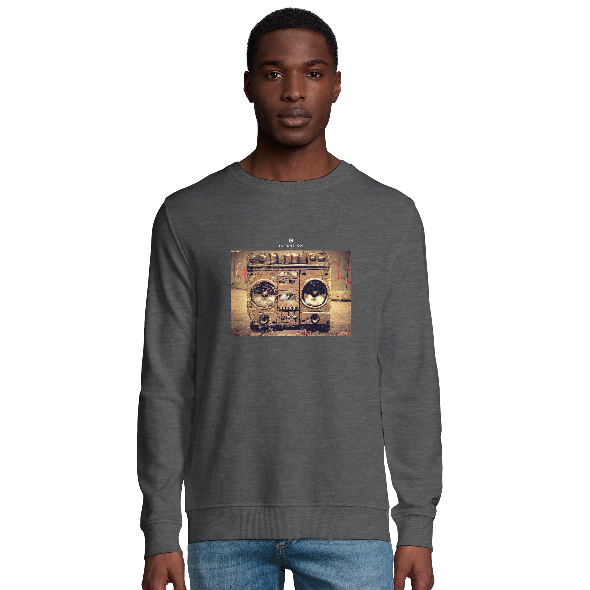 Glorious - "Blast Off" Sweatshirt Grey Melange 3