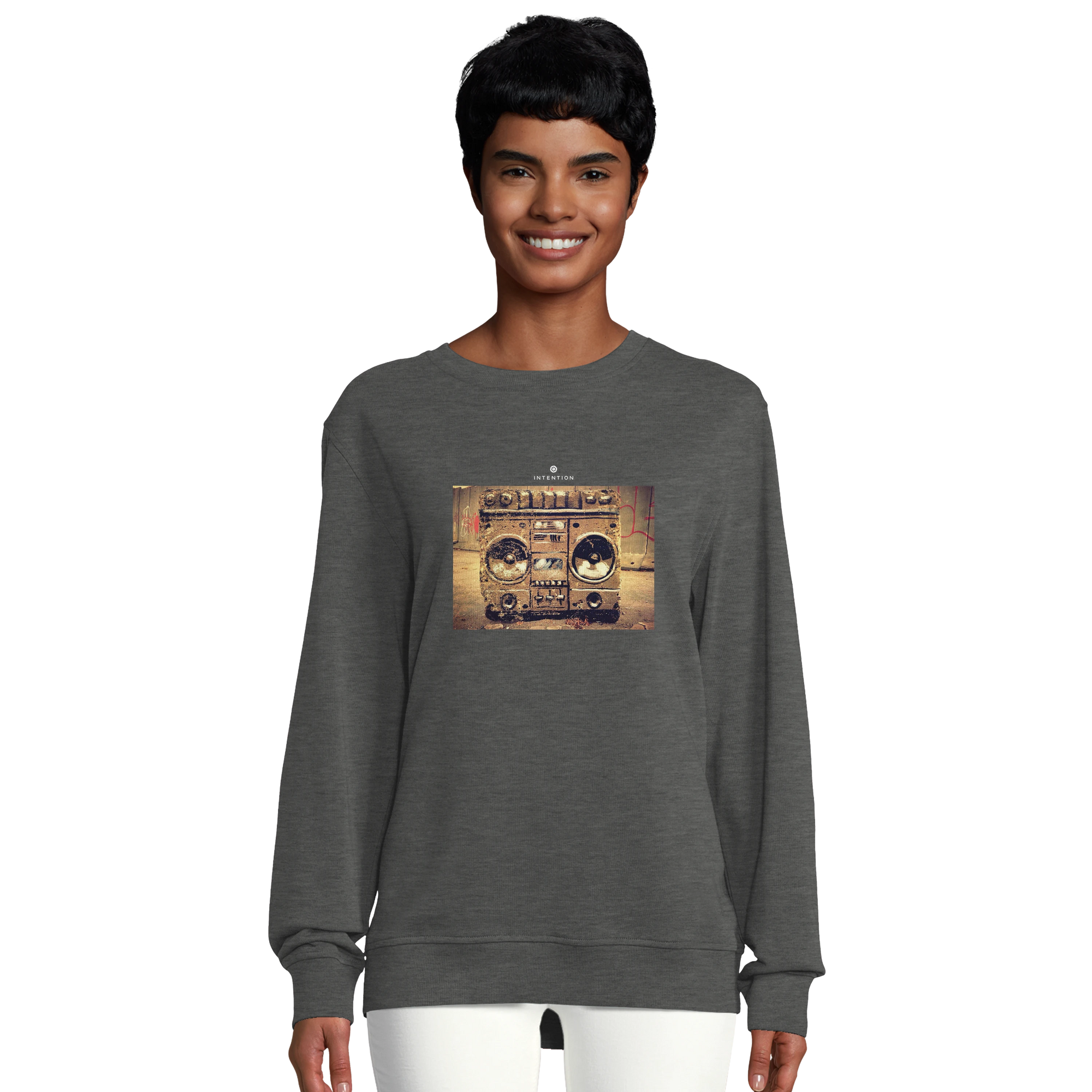 Glorious - "Blast Off" Sweatshirt Grey Melange 5
