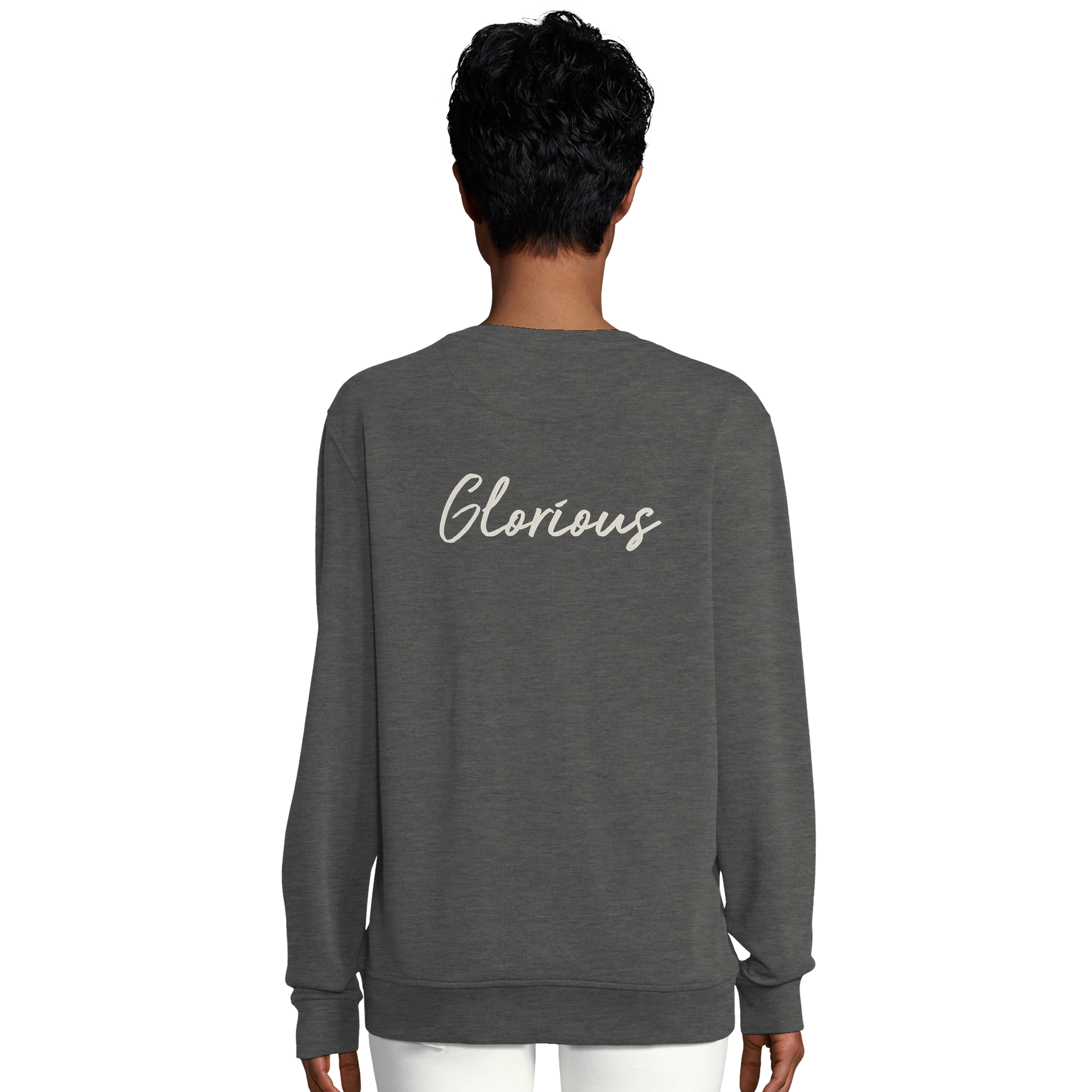 Glorious - "Blast Off" Sweatshirt Grey Melange 6