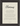 Glorious Word of Intention Framed print 13x18 cm / 5x7″ Black frame Linen paper