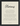 Glorious Word of Intention Framed print 13x18 cm / 5x7″ Black frame Linen paper