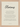 Glorious Word of Intention Framed print 21x29.7 cm / 8x12" Wood frame Linen paper