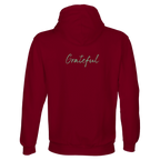 Grateful - "Circle of Life" Hoodie Burgundy XS 2