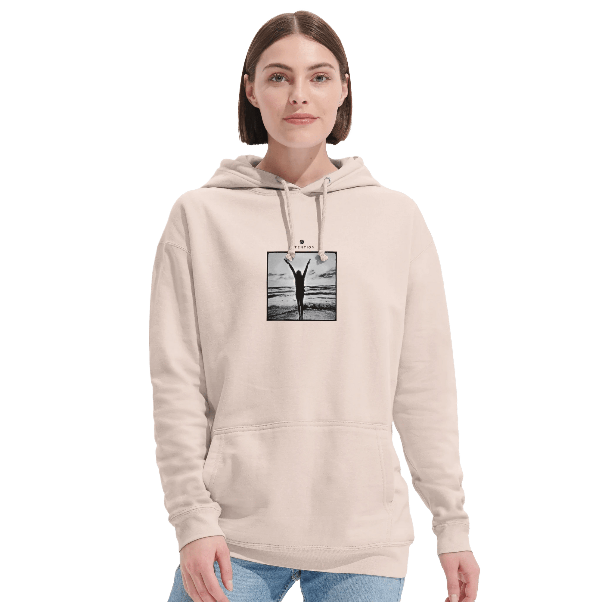 Grateful - "Circle of Life" Hoodie creamy pink XS 8