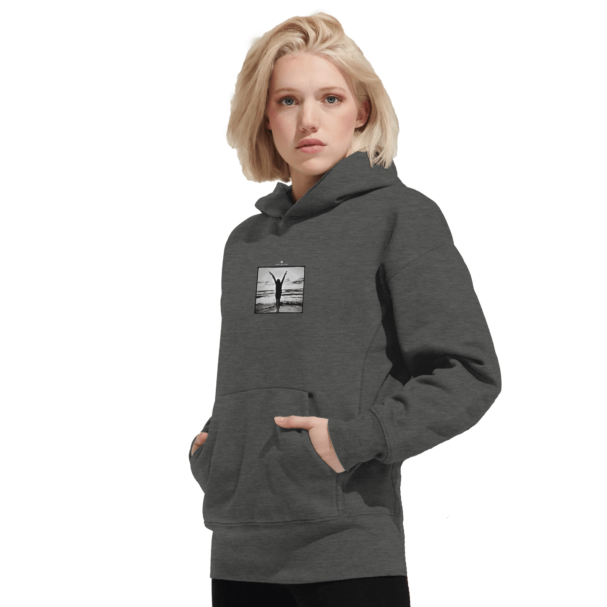 Grateful - "Circle of Life" Hoodie Grey Melange XS 8