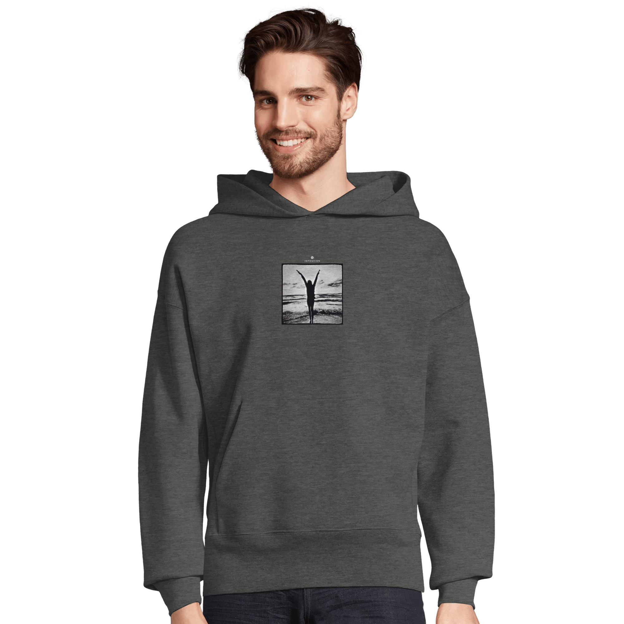 Grateful - "Circle of Life" Hoodie Grey Melange XS 6