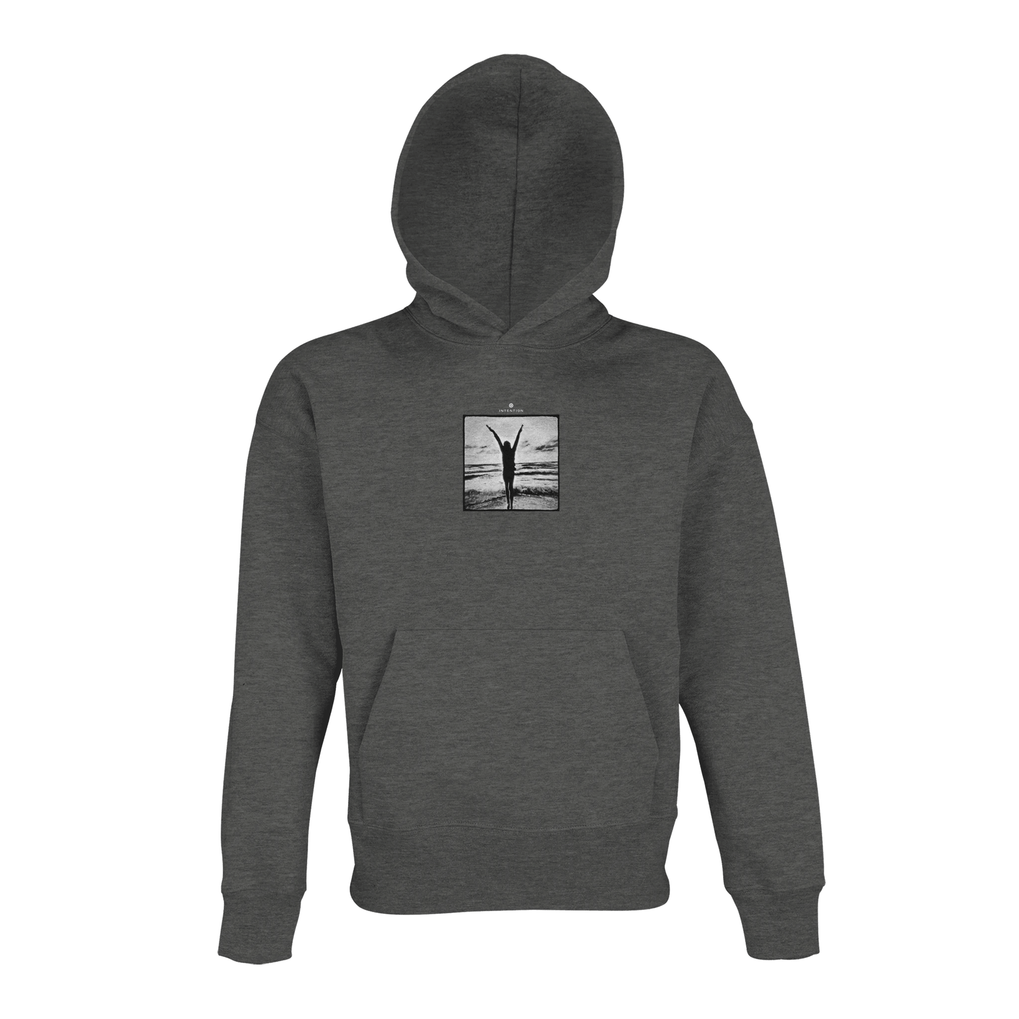 Grateful - "Circle of Life" Hoodie Grey Melange XS 4