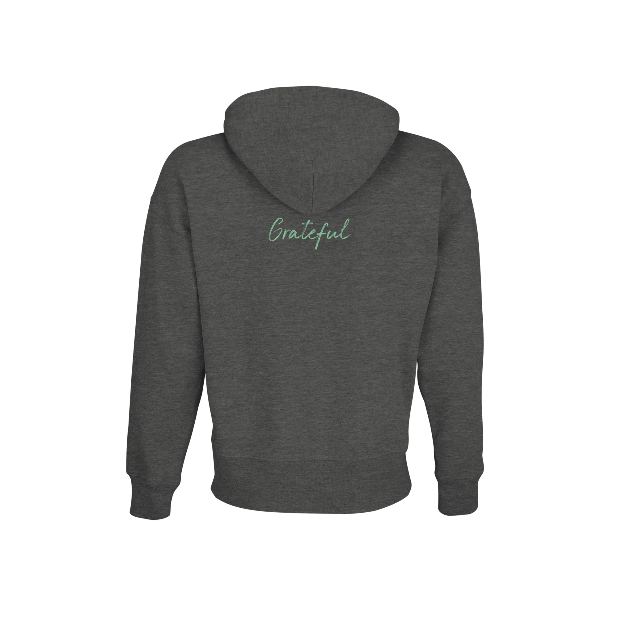 Grateful - "Circle of Life" Hoodie Grey Melange XS 5