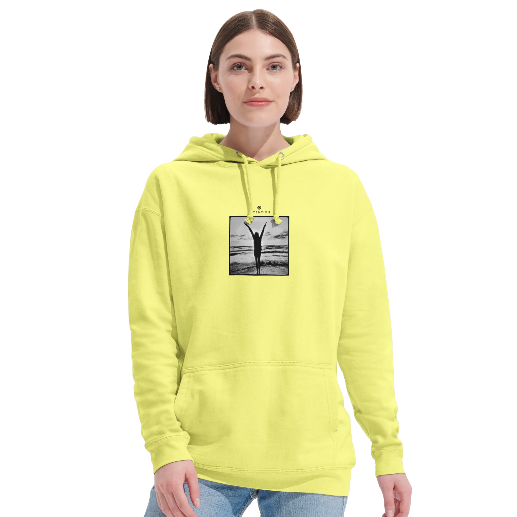 Grateful - "Circle of Life" Hoodie Light Yellow XS 43