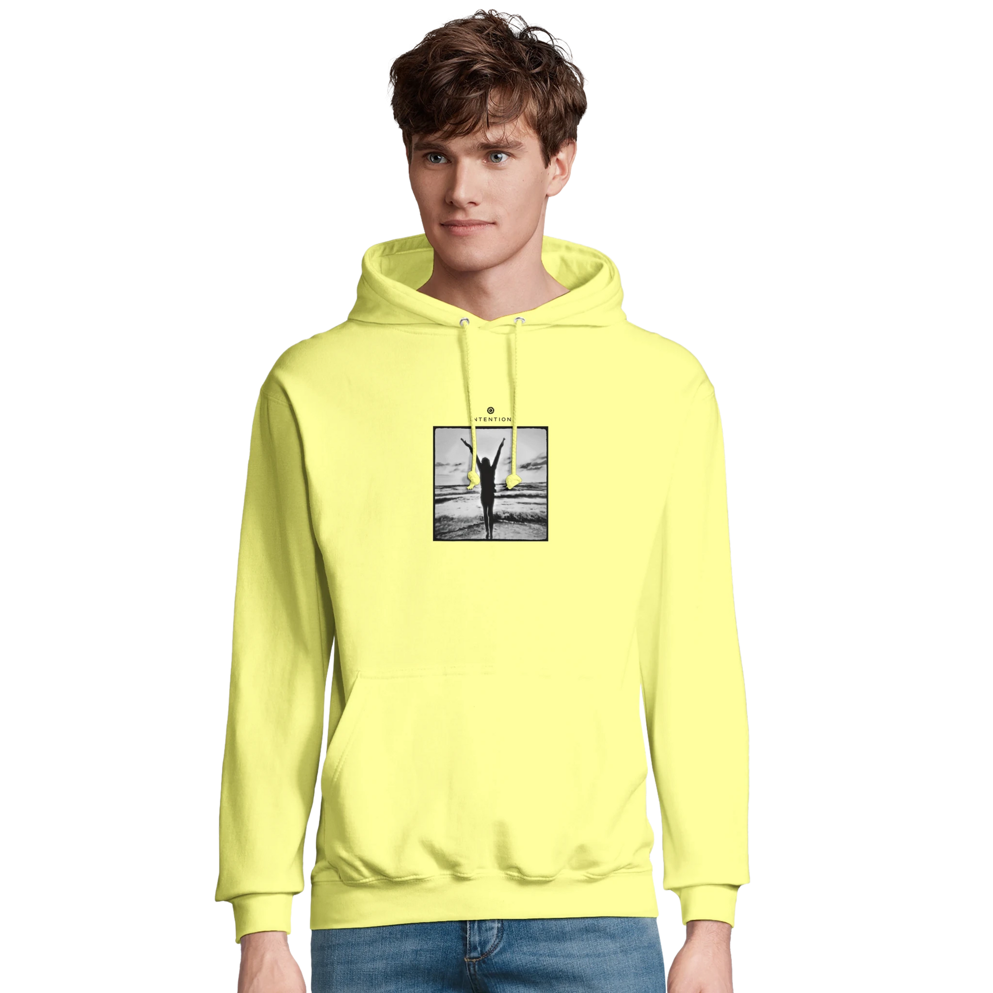 Grateful - "Circle of Life" Hoodie Light Yellow XS 41