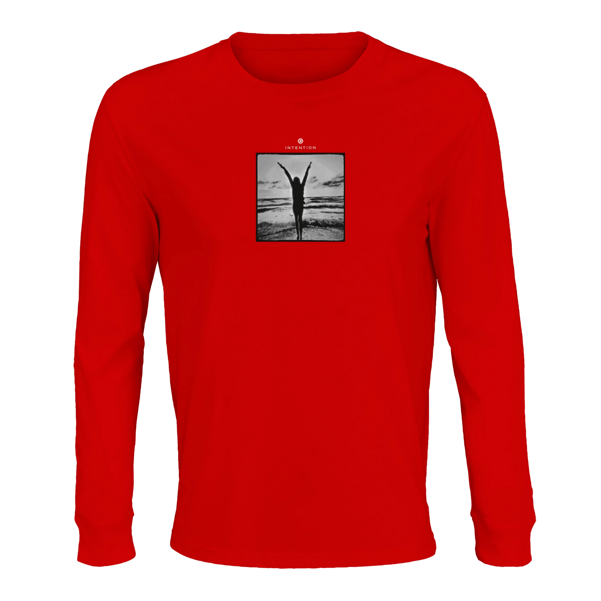 Grateful - "Circle of Life" Long sleeve Bright Red XS 16