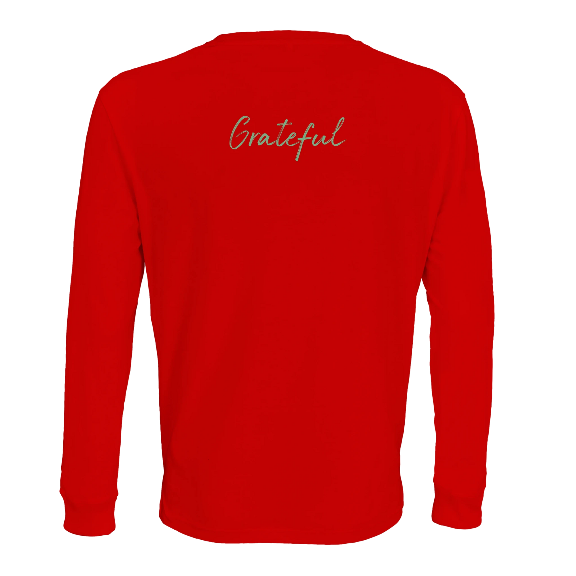 Grateful - "Circle of Life" Long sleeve Bright Red XS 17