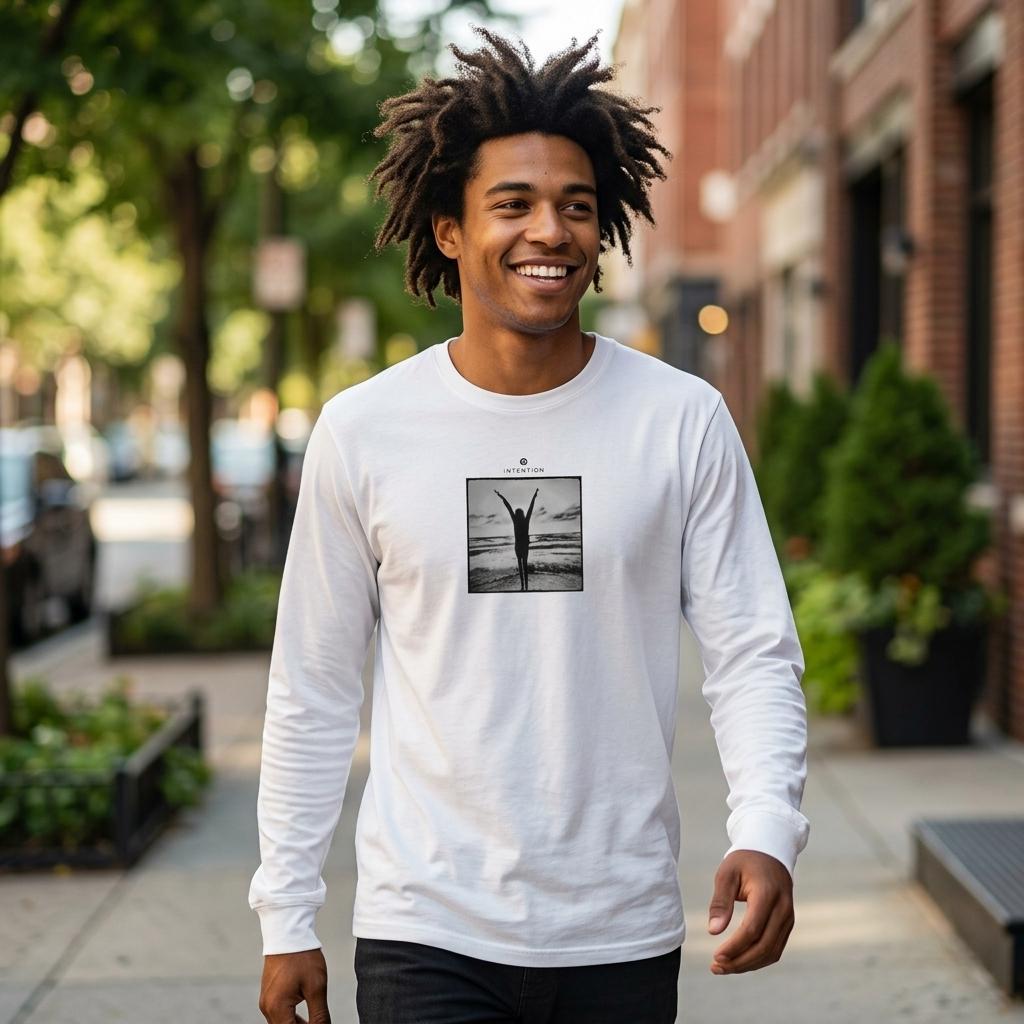 Grateful - "Circle of Life" Long sleeve green empire XS 33