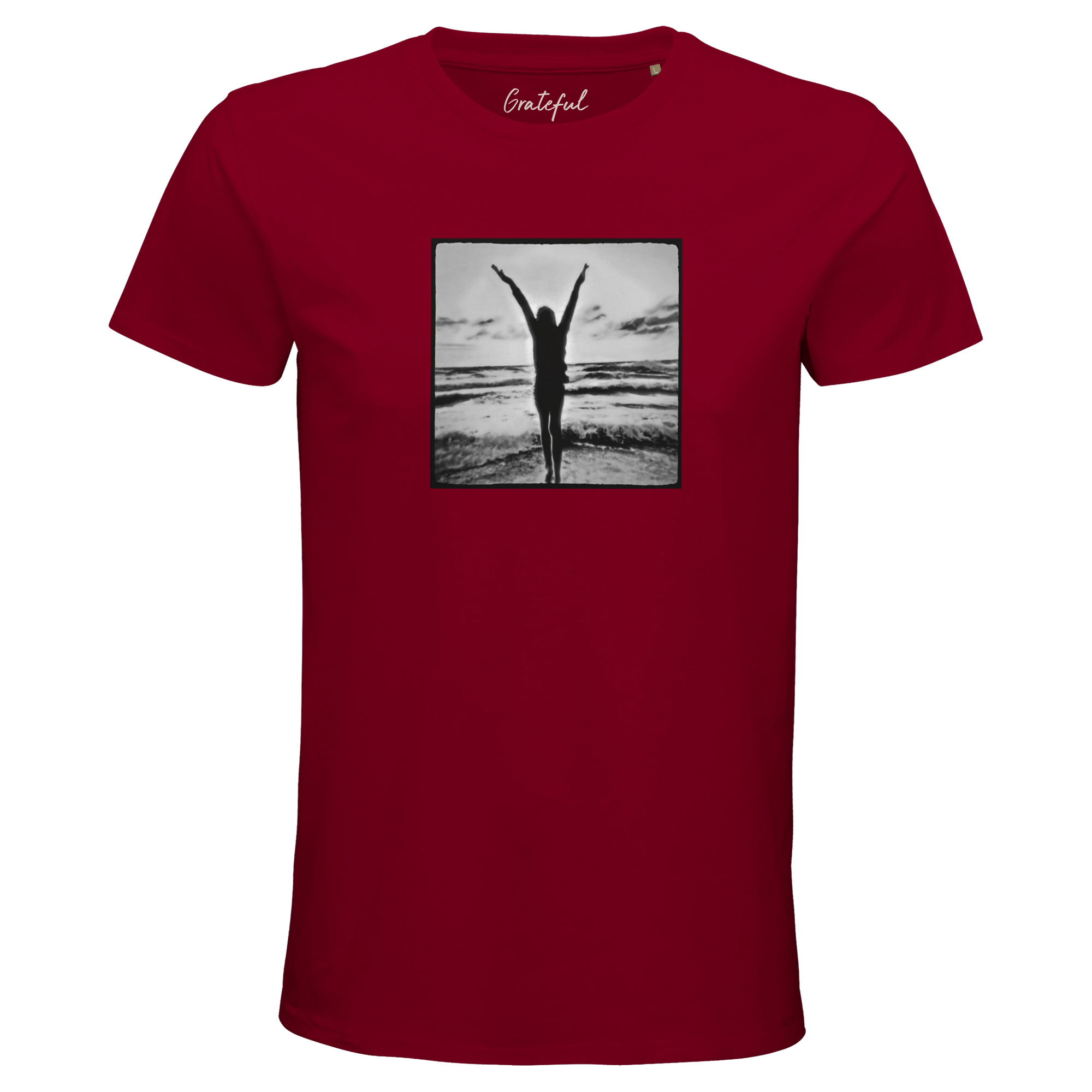 Grateful - "Circle of Life" Burgundy 1