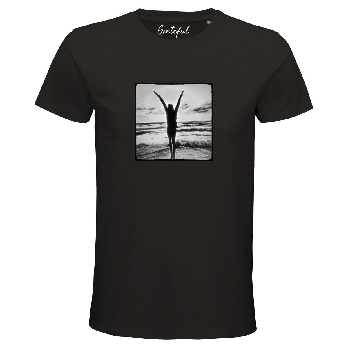 Grateful - "Circle of Life" T-shirt Deep Black 1