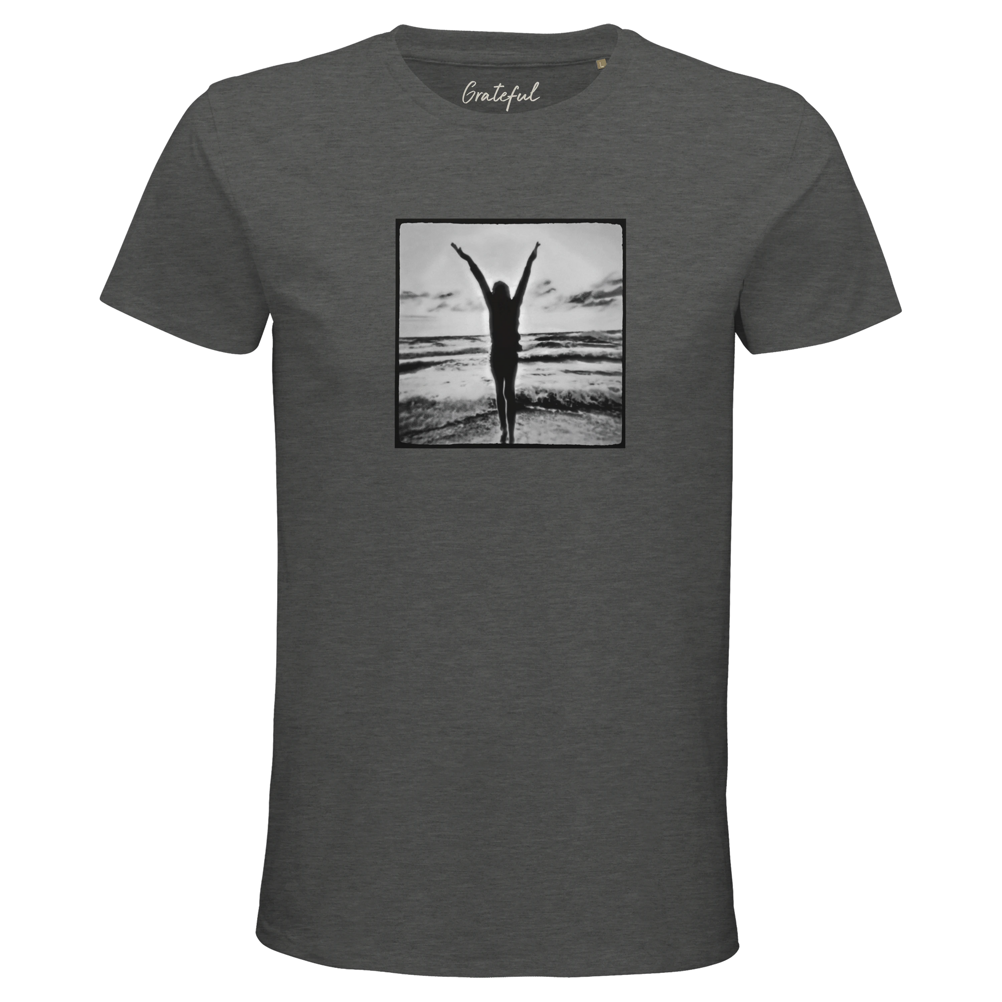 Grateful - "Circle of Life" Grey Melange 1