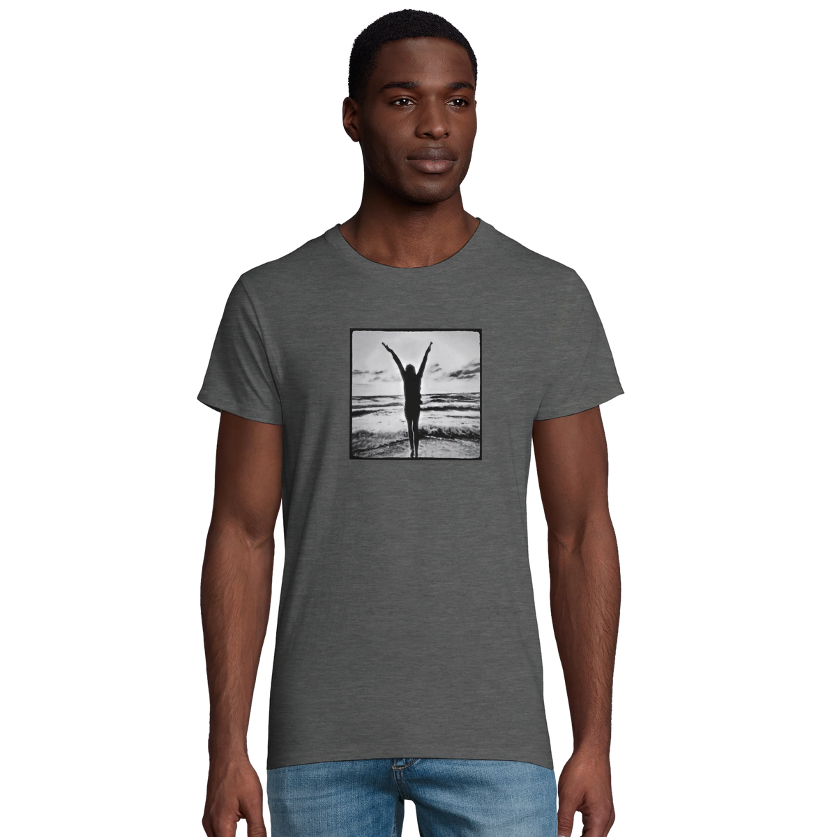 Grateful - "Circle of Life" Grey Melange 4
