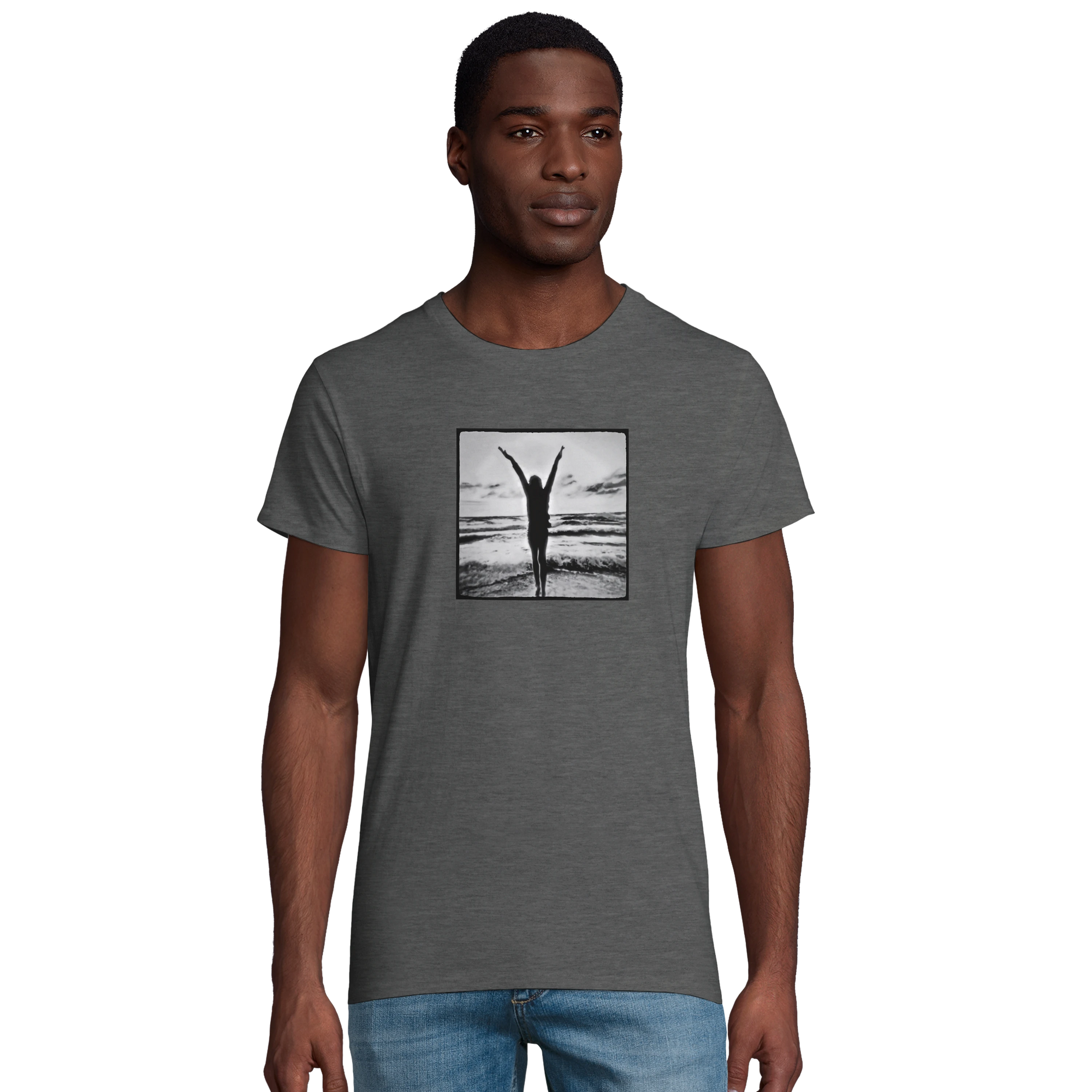Grateful - "Circle of Life" Grey Melange 4