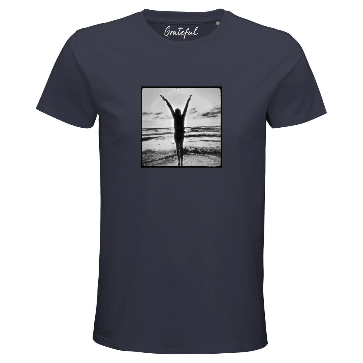 Grateful - "Circle of Life" T-shirt mouse grey 1