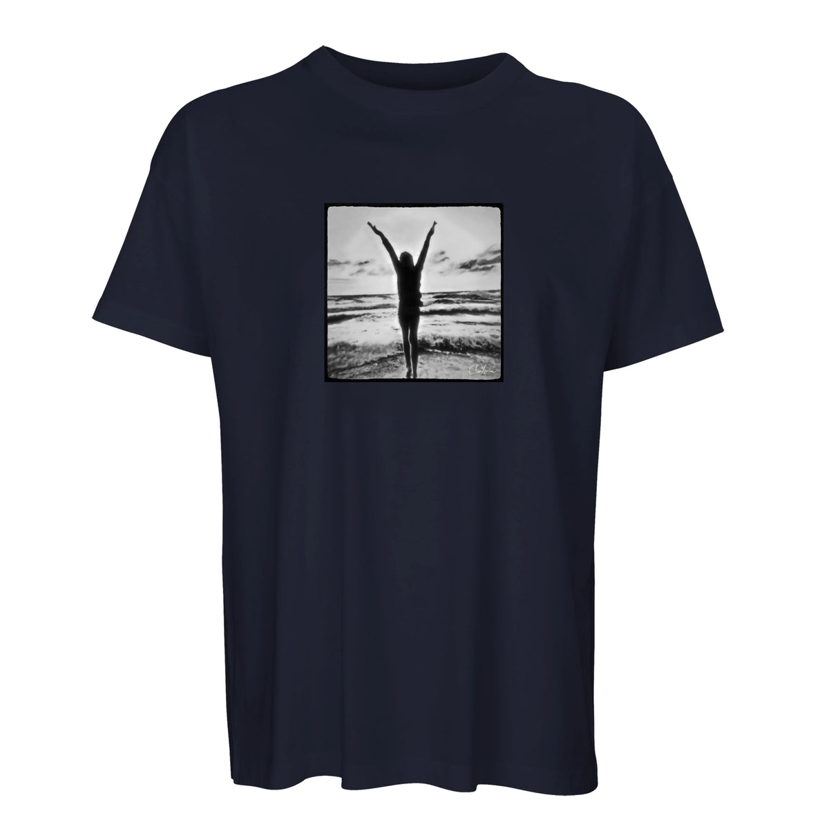 Grateful - "Circle of Life" T-shirt French Navy 1