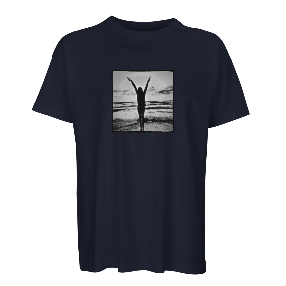 Grateful - "Circle of Life" T-shirt French Navy 1