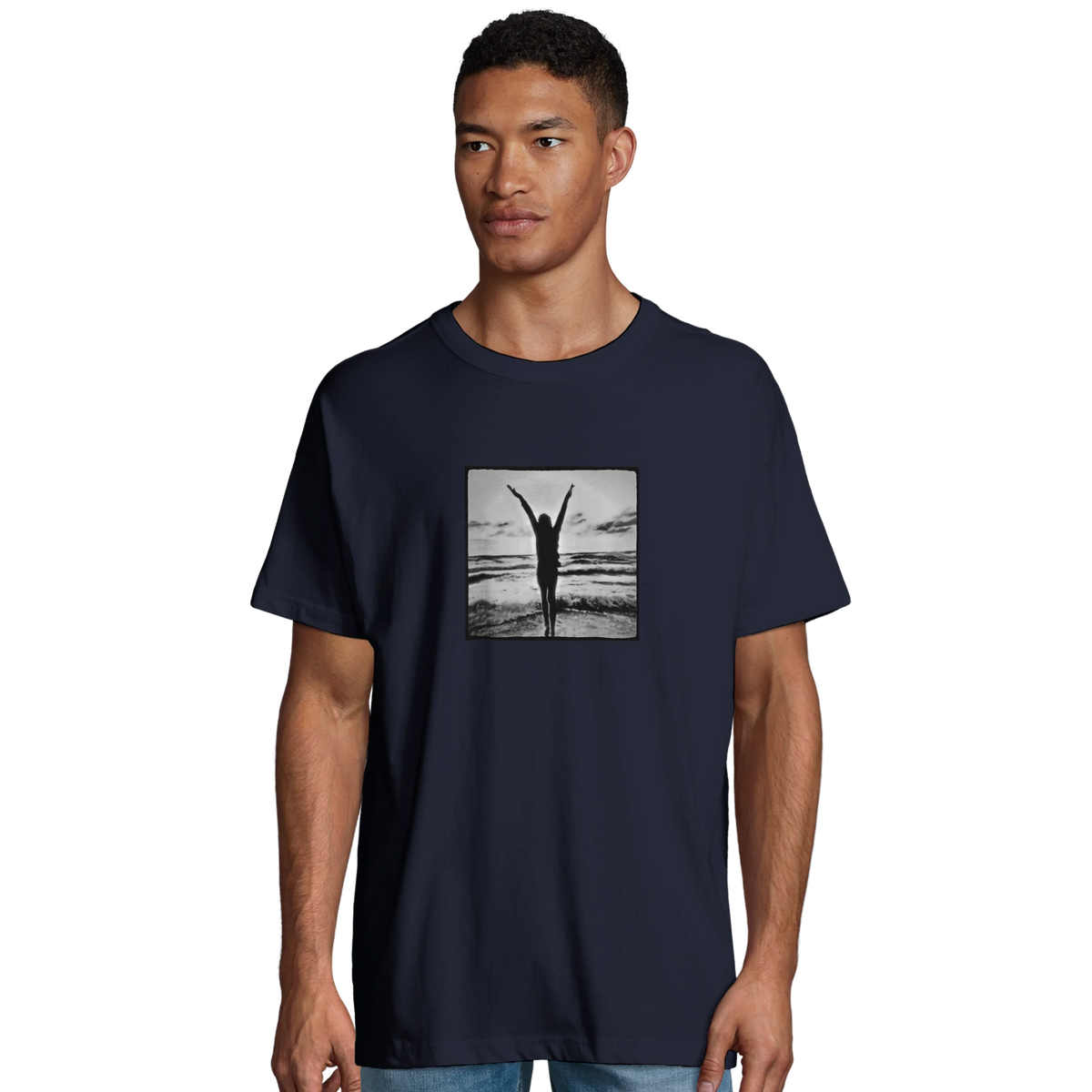 Grateful - "Circle of Life" T-shirt French Navy 4