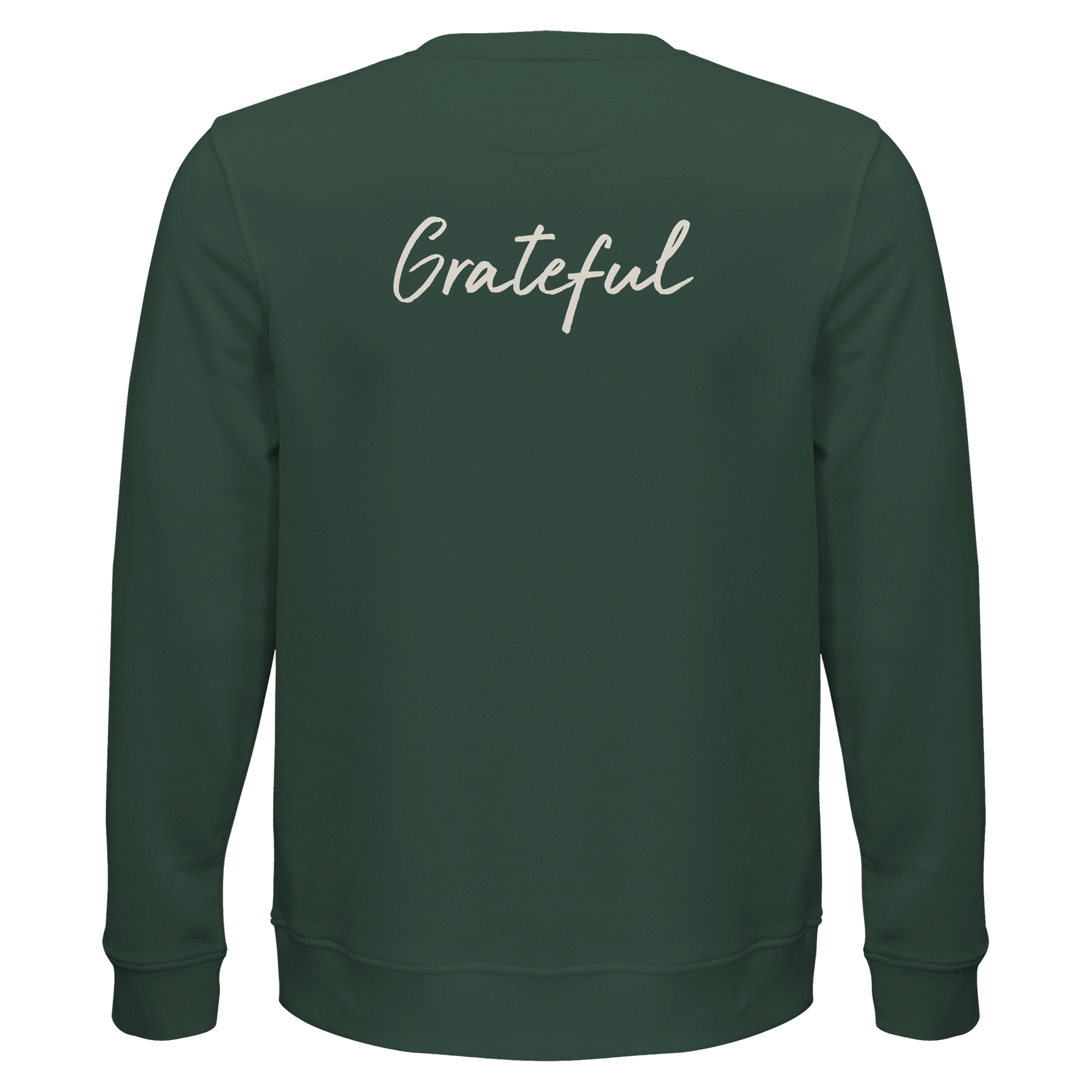 Grateful - "Circle of Life" Sweatshirt Bottle Green XS 2
