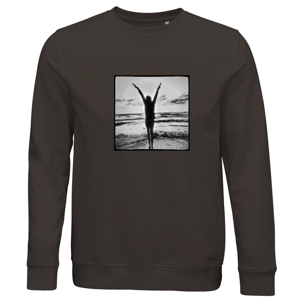 Grateful - "Circle of Life" Sweatshirt deep charcoal grey 1