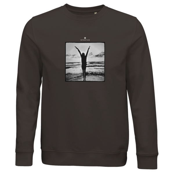 Grateful - "Circle of Life" Sweatshirt deep charcoal grey 1