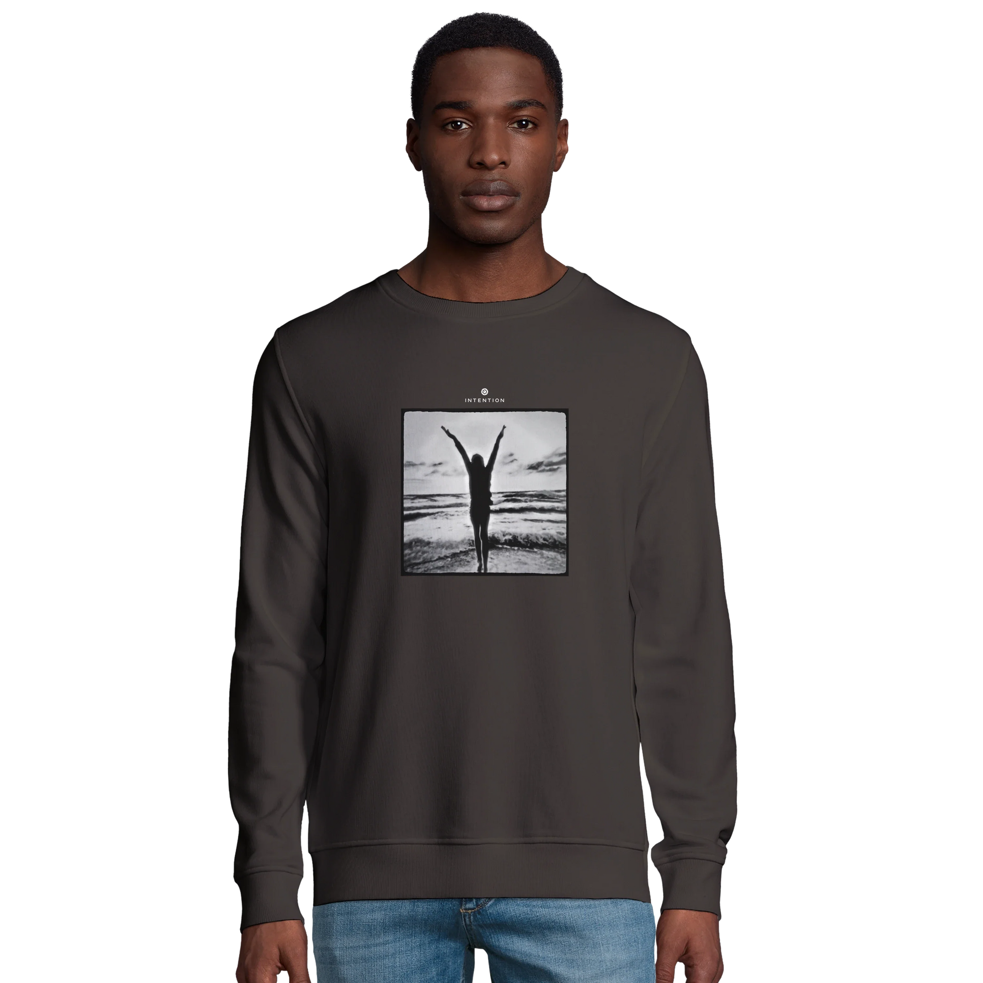 Grateful - "Circle of Life" Sweatshirt deep charcoal grey 3