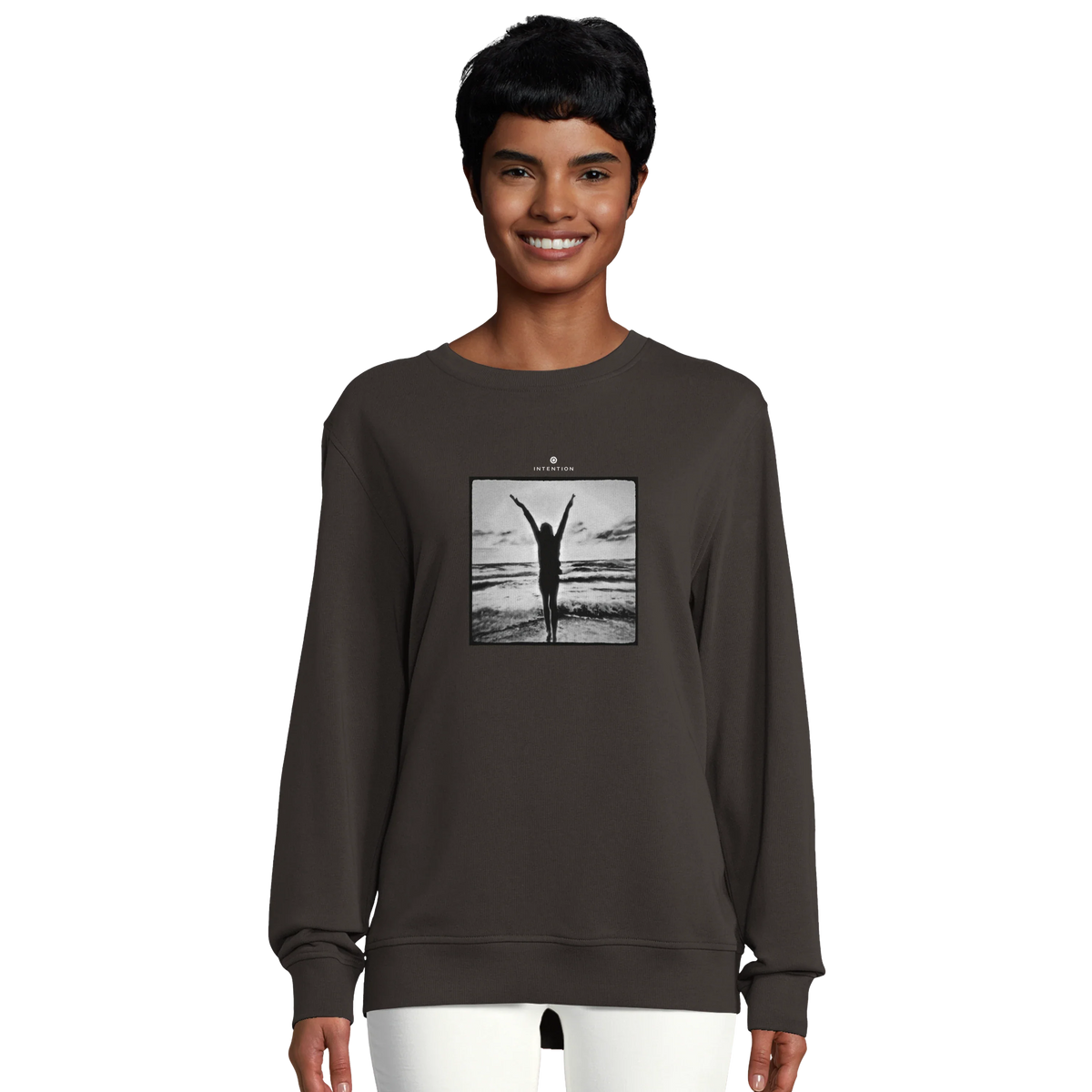 Grateful - "Circle of Life" Sweatshirt deep charcoal grey 5