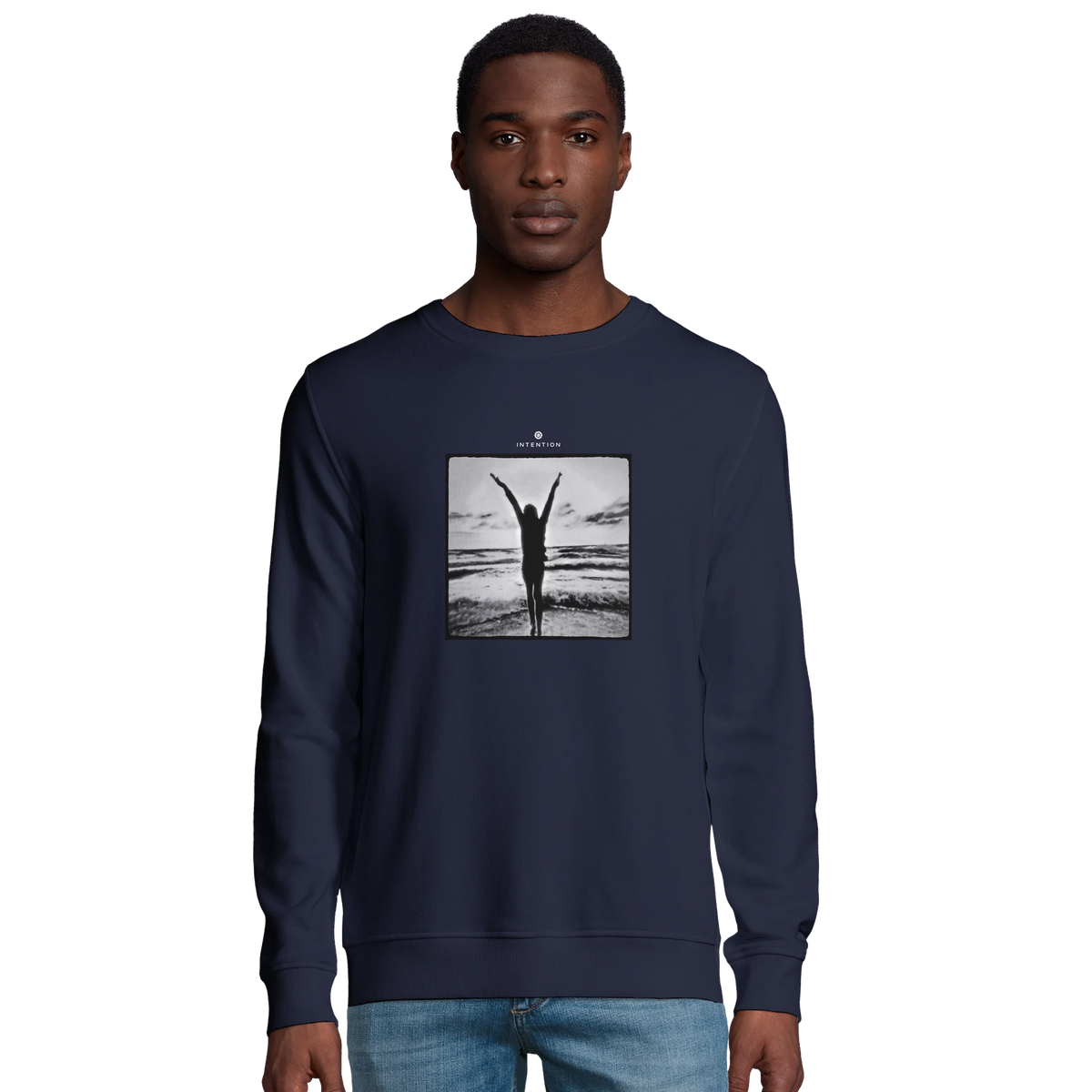Grateful - "Circle of Life" Sweatshirt French Navy 3