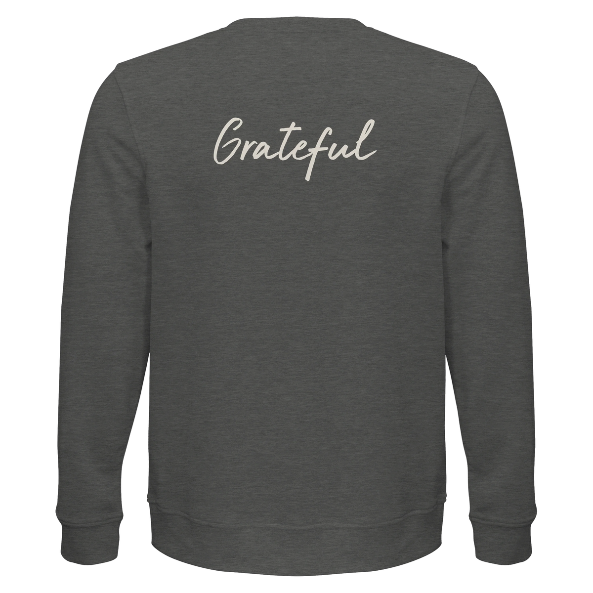 Grateful - "Circle of Life" Sweatshirt Grey Melange 2