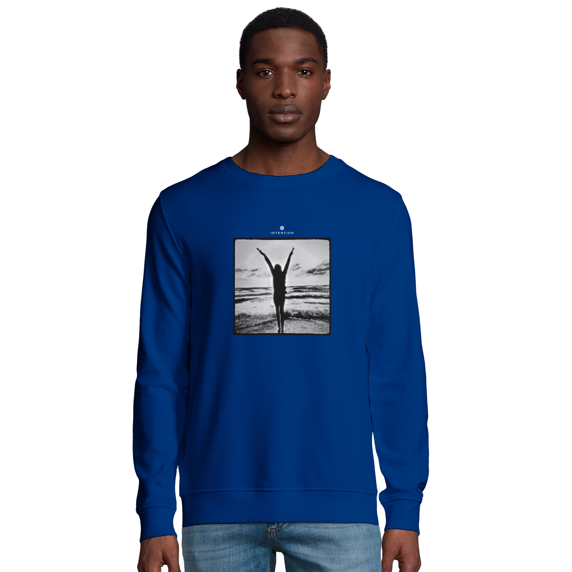 Grateful - "Circle of Life" Sweatshirt Royal Blue XS 3
