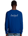 Grateful - "Circle of Life" Sweatshirt Royal Blue XS 4