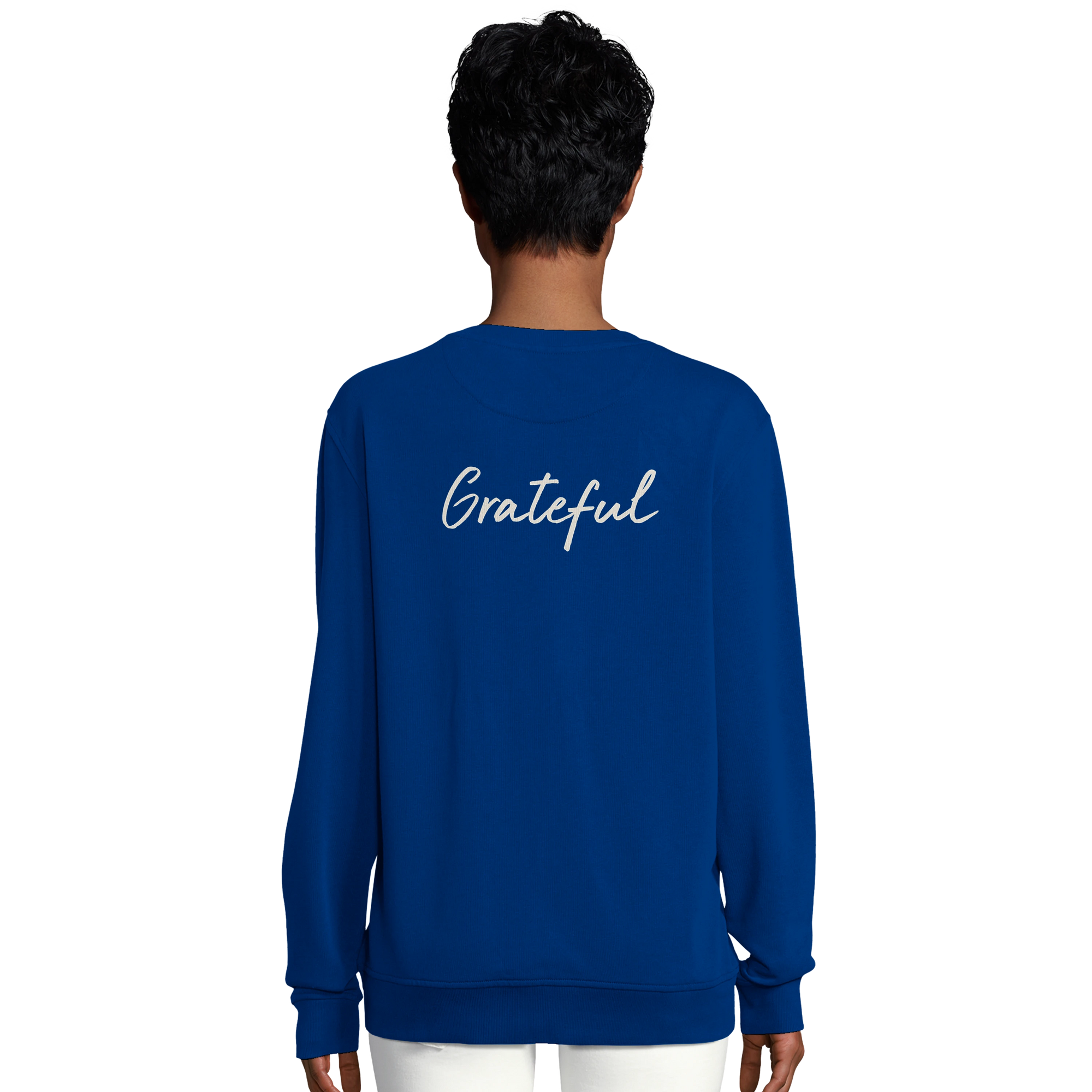 Grateful - "Circle of Life" Sweatshirt Royal Blue XS 6