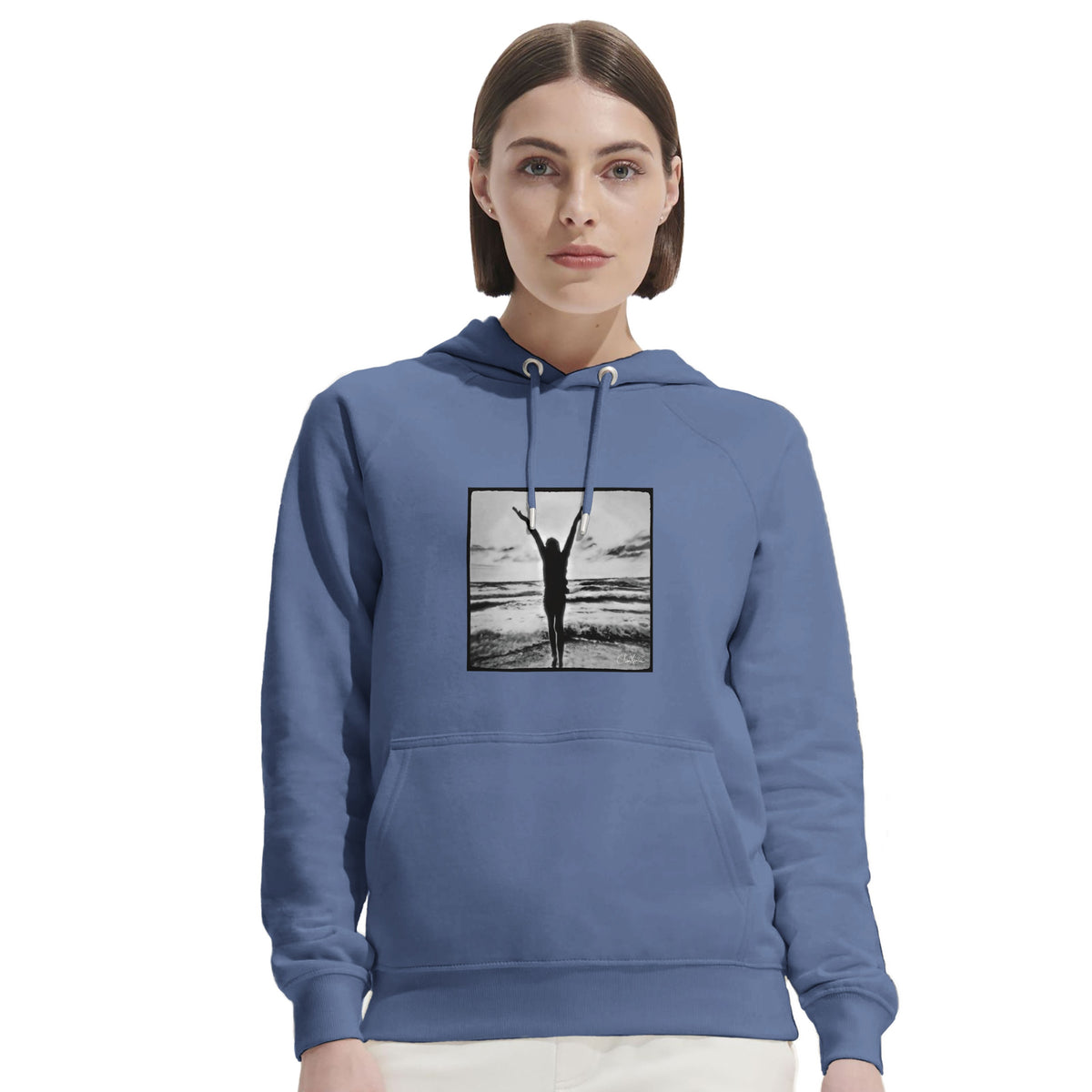 Grateful - "Circle of Life" Hoodie Blue 5