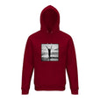 Grateful - "Circle of Life" Hoodie Burgundy 1