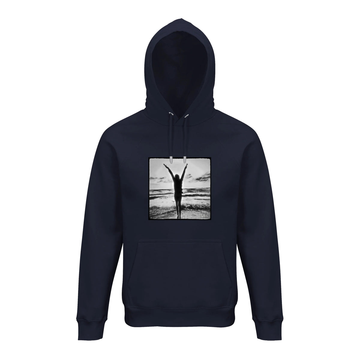Grateful - "Circle of Life" Hoodie French Navy 1