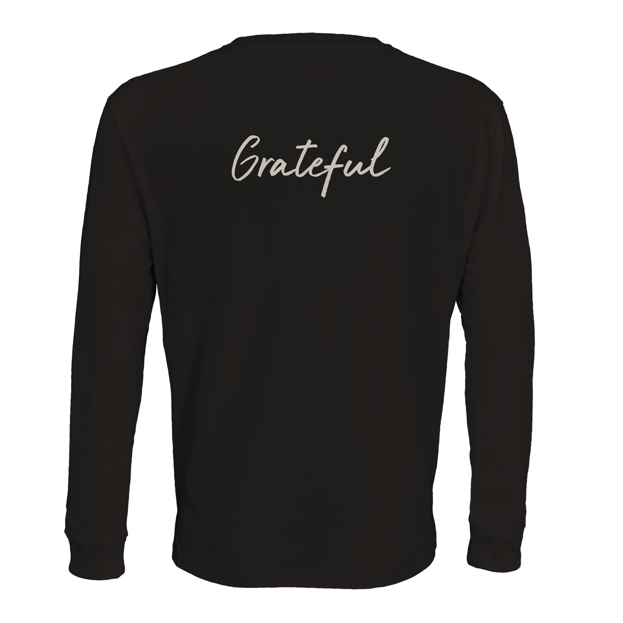 Grateful - "Circle of Life" Long sleeve Deep Black 2