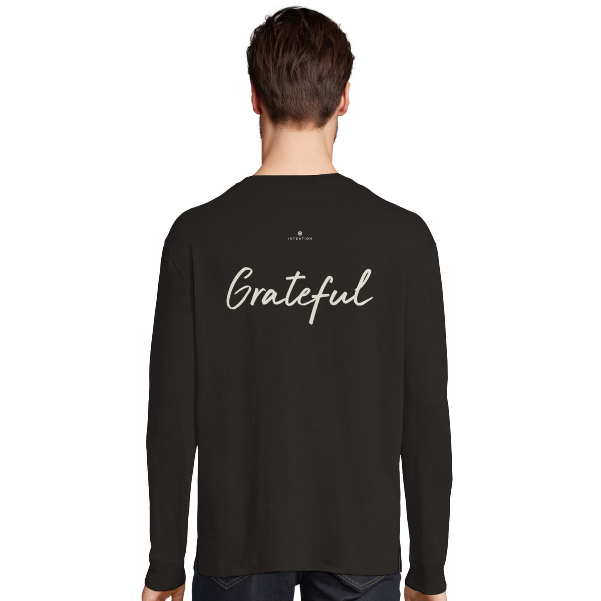 Grateful - "Circle of Life" Long sleeve Deep Black 4