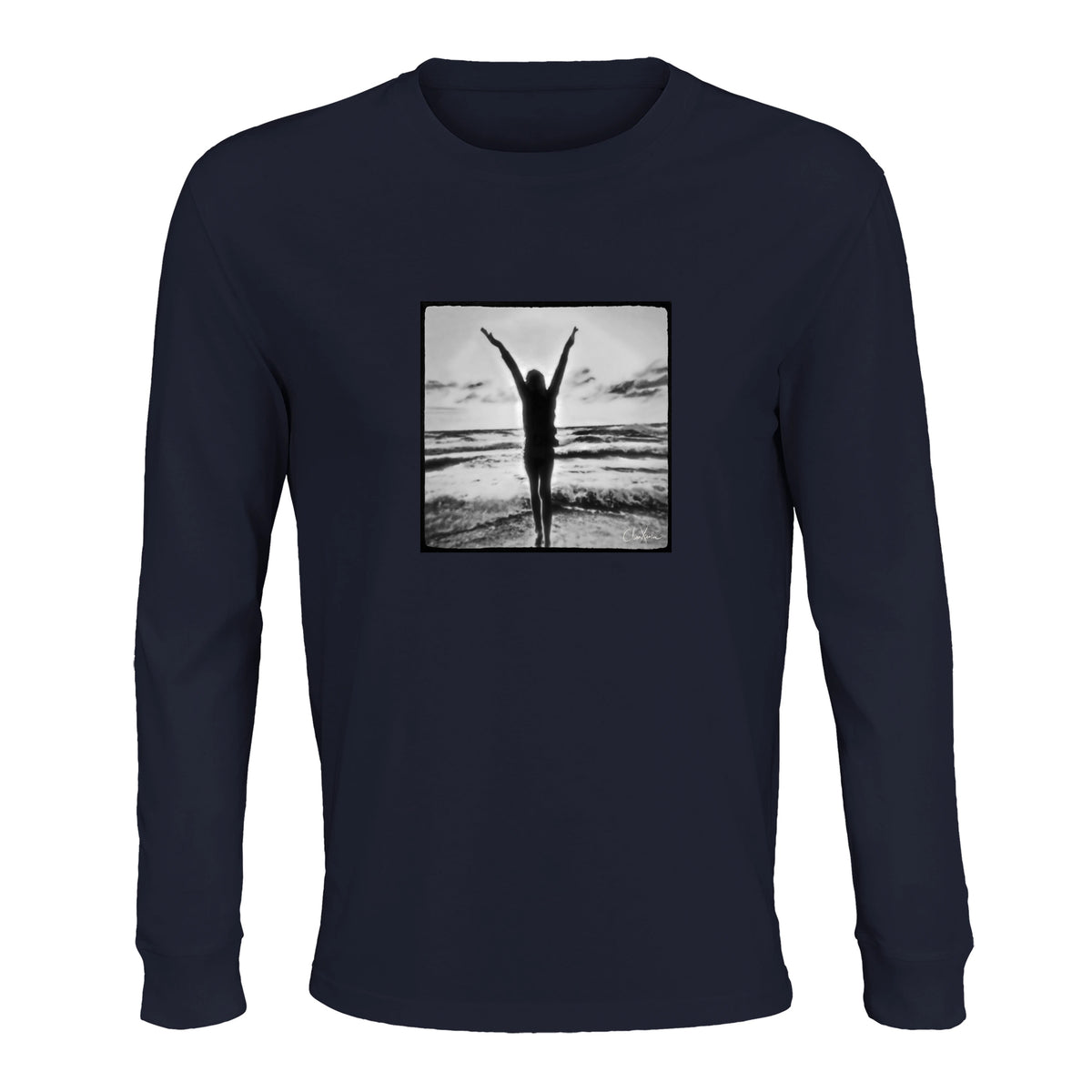 Grateful - "Circle of Life" Long sleeve French Navy 1