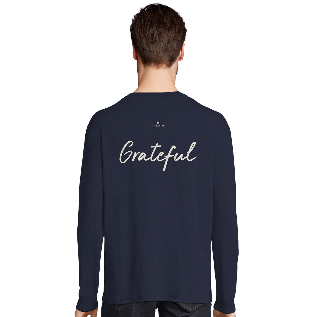 Grateful - "Circle of Life" Long sleeve French Navy 4