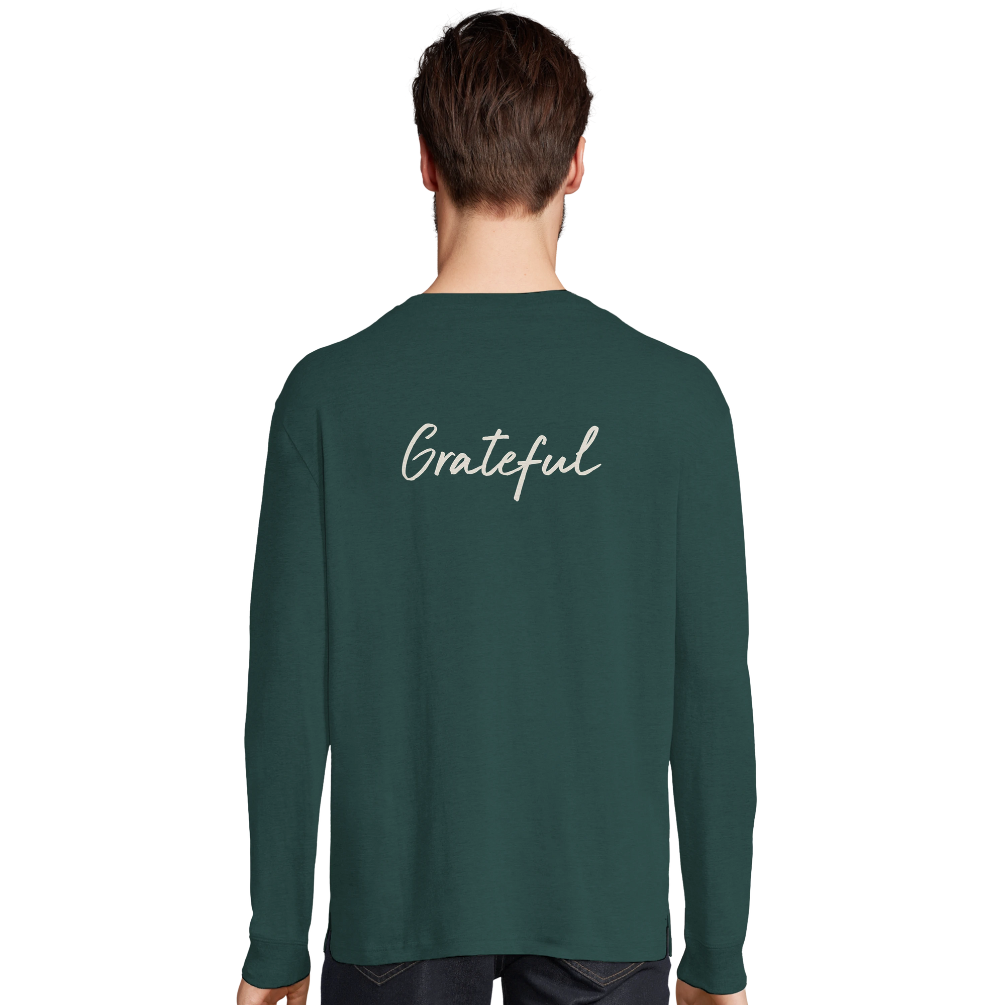 Grateful - "Circle of Life" Long sleeve green empire 4