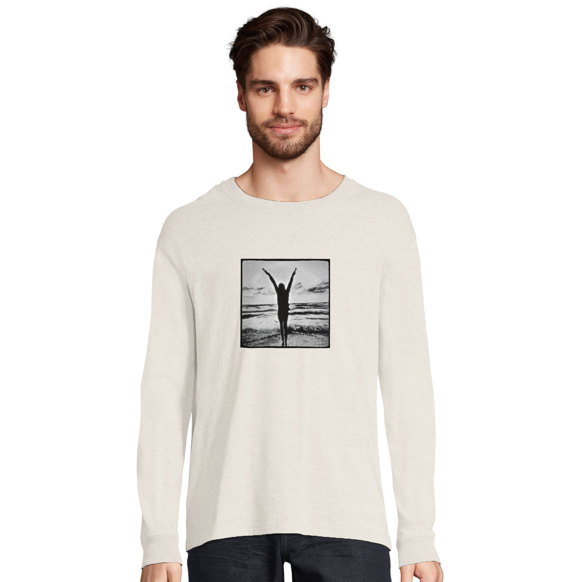 Grateful - "Circle of Life" Long sleeve Off White 3