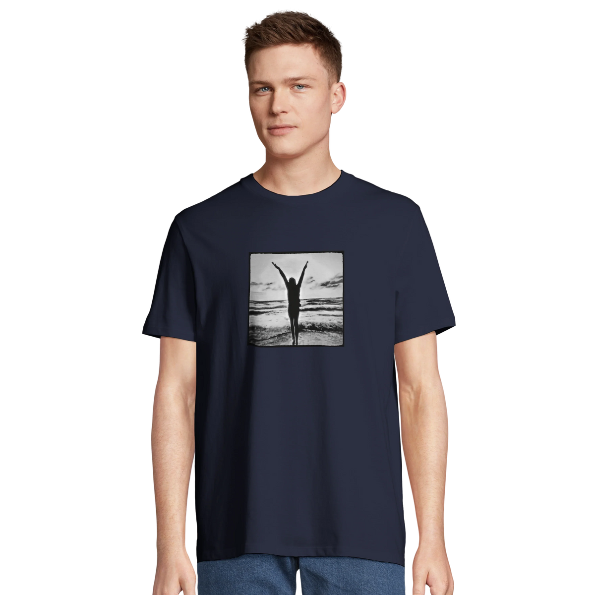 Grateful - "Circle of Life" T-shirt French Navy 4