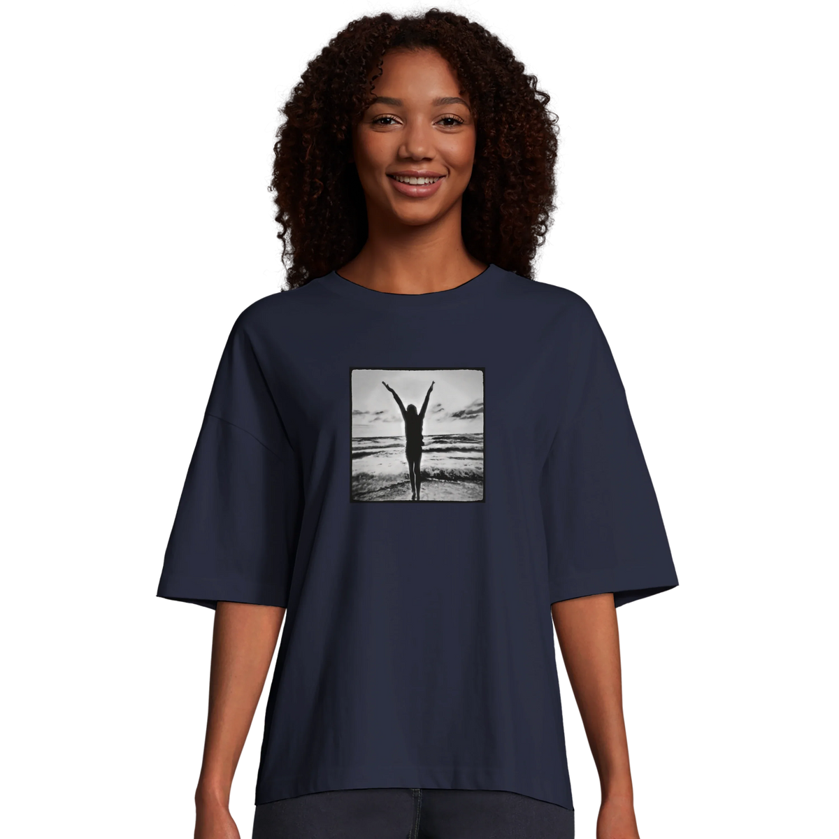 Grateful - "Circle of Life" T-shirt French Navy 4