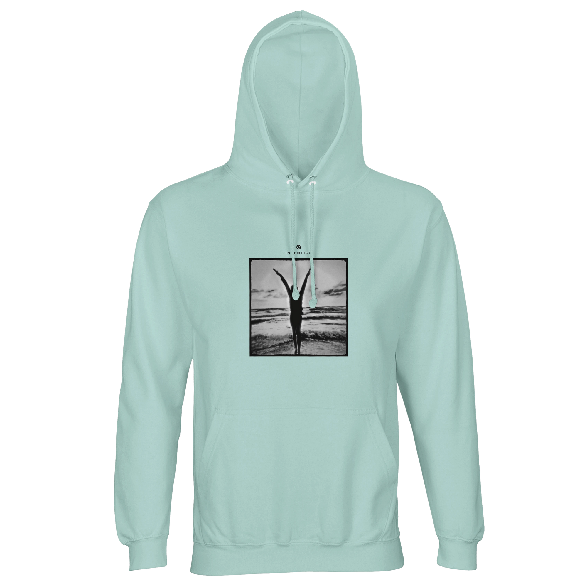 Grateful - "Circle of Life" Hoodie arctic blue 1
