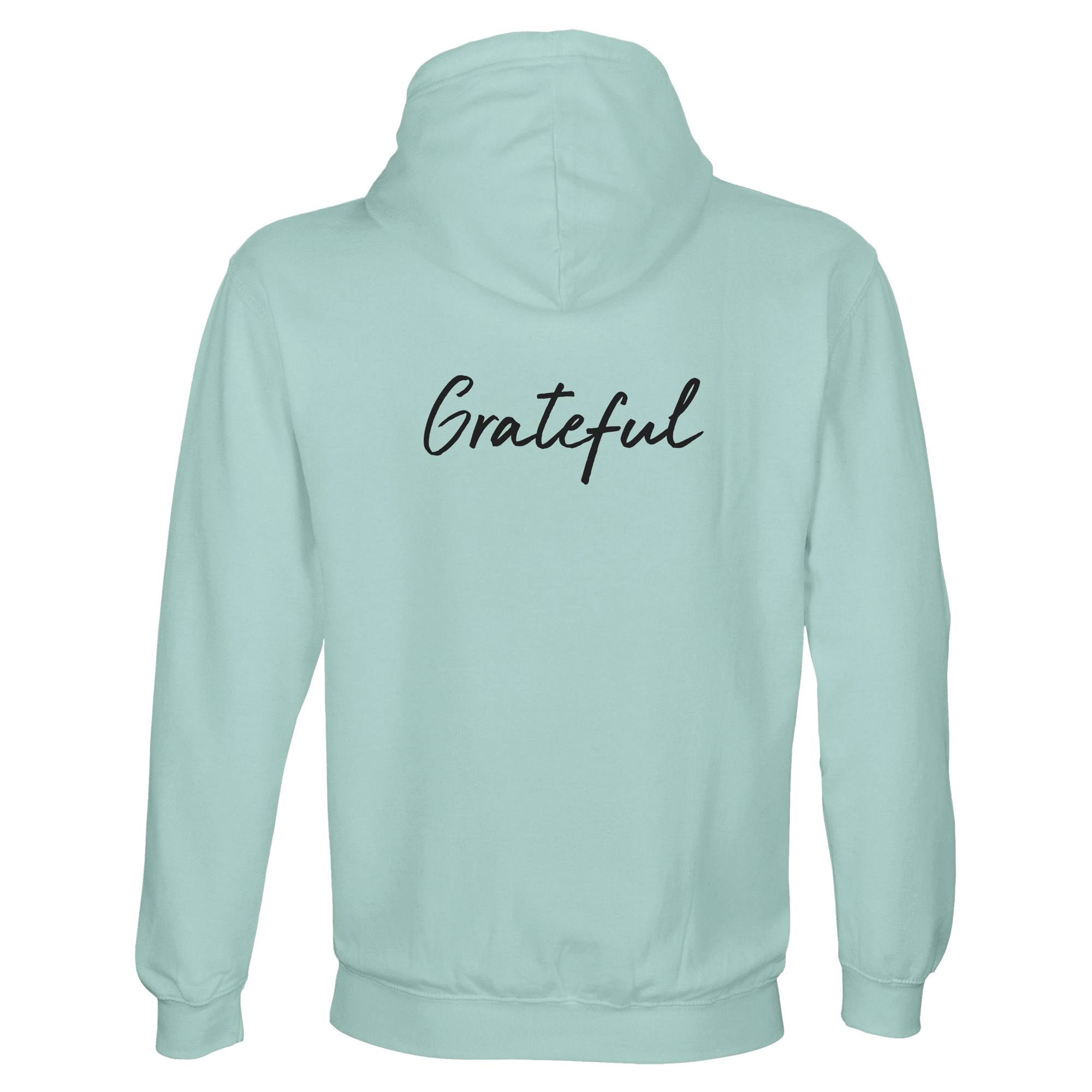 Grateful - "Circle of Life" Hoodie arctic blue 2