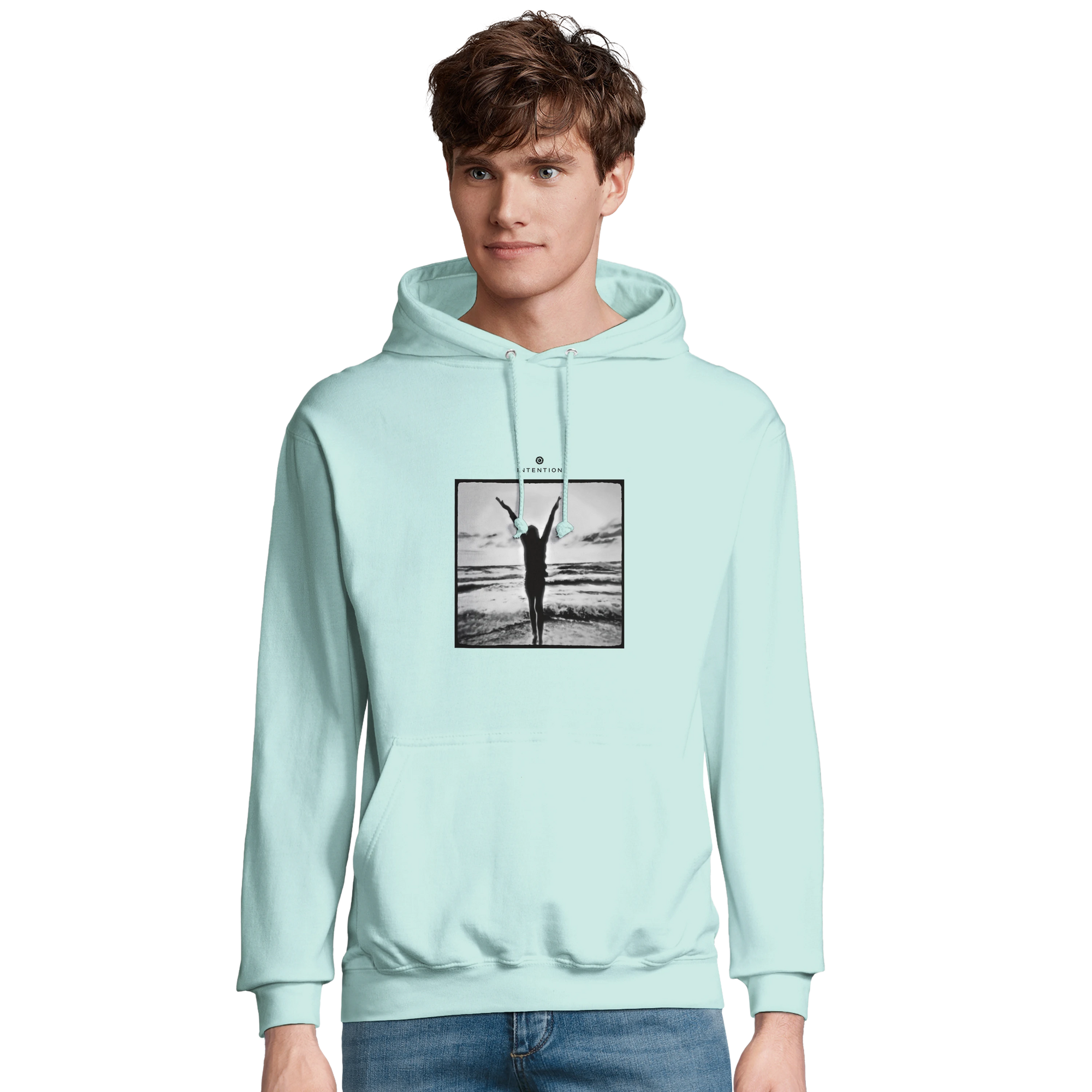 Grateful - "Circle of Life" Hoodie arctic blue 3